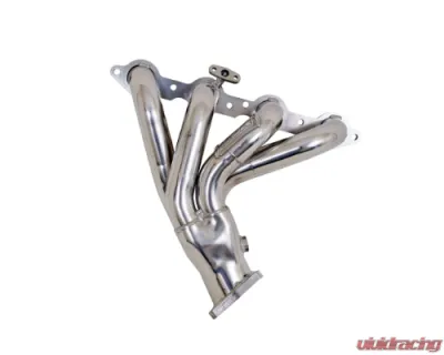 BBK Performance Parts 1-3/4 Shorty Exhaust Headers Polished Silver Ceramic Chevrolet Corvette 5.7 LS1 1997-1999 - 40000