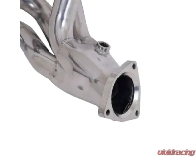 BBK Performance Parts 1-3/4 Shorty Exhaust Headers Polished Silver Ceramic Chevrolet Corvette 5.7 LS1 1997-1999 - 40000