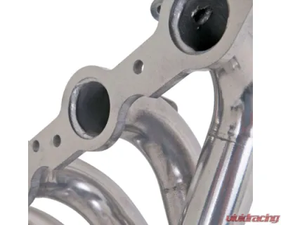 BBK Performance Parts 1-3/4 Shorty Exhaust Headers Polished Silver Ceramic Chevrolet Corvette 5.7 LS1 1997-1999 - 40000