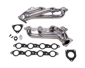 BBK Performance Parts 1-3/4 Shorty Exhaust Headers Polished Silver Ceramic Chevrolet GM Truck SUV 6.0 1999-2013