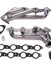 BBK Performance Parts 1-3/4 Shorty Exhaust Headers Polished Silver Ceramic Chevrolet GM Truck SUV 6.0 1999-2013                                     - 40060 - Image 6