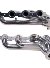 BBK Performance Parts 1-3/4 Shorty Exhaust Headers Polished Silver Ceramic Chevrolet GM Truck SUV 6.0 1999-2013                                     - 40060 - Image 2