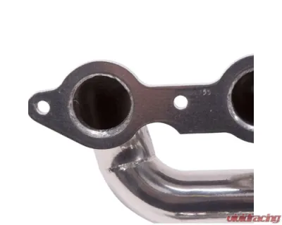 BBK Performance Parts 1-3/4 Shorty Exhaust Headers Polished Silver Ceramic Chevrolet GM Truck SUV 6.0 1999-2013 - 40060