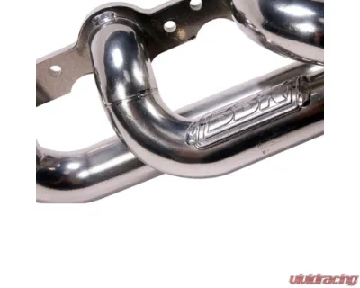 BBK Performance Parts 1-3/4 Shorty Exhaust Headers Polished Silver Ceramic Chevrolet GM Truck SUV 6.0 1999-2013 - 40060