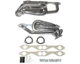 BBK Performance Parts 1-5/8 Shorty Exhaust Headers Polished Silver Ceramic Chevrolet GM Truck SUV 5.0 5.7 1996-1999