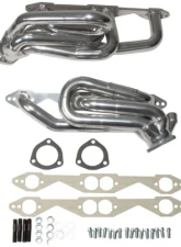 BBK Performance Parts 1-5/8 Shorty Exhaust Headers Polished Silver Ceramic Chevrolet GM Truck SUV 5.0 5.7 1996-1999                                     - 40070 - Image 6