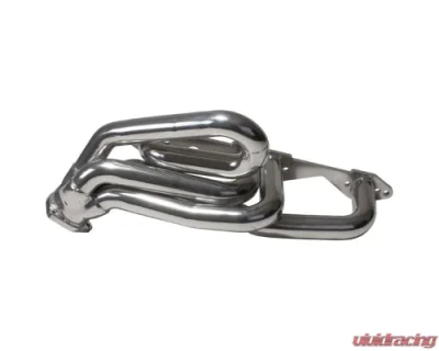 BBK Performance Parts 1-5/8 Shorty Exhaust Headers Polished Silver Ceramic Chevrolet GM Truck SUV 5.0 5.7 1996-1999 - 40070