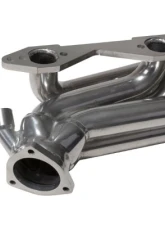 BBK Performance Parts 1-5/8 Shorty Exhaust Headers Polished Silver Ceramic Chevrolet GM Truck SUV 5.0 5.7 1996-1999                                     - 40070 - Image 5