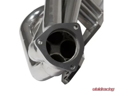 BBK Performance Parts 1-5/8 Shorty Exhaust Headers Polished Silver Ceramic Chevrolet GM Truck SUV 5.0 5.7 1996-1999 - 40070