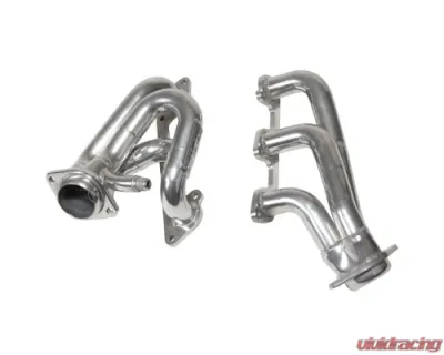 BBK Performance Parts 1-5/8 Shorty Exhaust Headers Polished Silver Ceramic Ford Mustang V6 2005-2010 - 40100