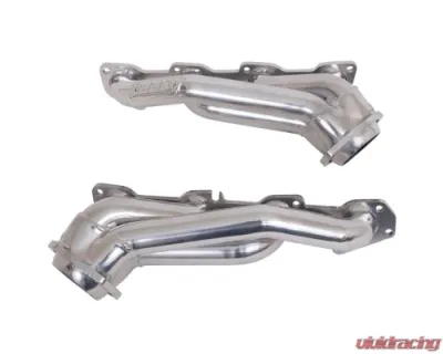 BBK Performance Parts 1-3/4 Shorty Exhaust Headers Polished Silver Ceramic Dodge Charger 300C 5.7 Hemi 2005-2008 - 40120