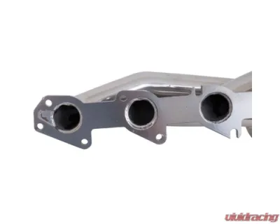 BBK Performance Parts 1-3/4 Shorty Exhaust Headers Polished Silver Ceramic Dodge Charger 300C 5.7 Hemi 2005-2008 - 40120