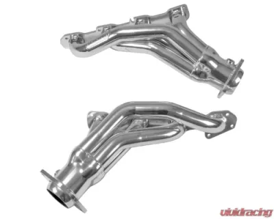 BBK Performance Parts 1-7/8 Shorty Exhaust Headers Polished Silver Ceramic Dodge Challenger Charger 300C Magnum 6.1 Hemi 2006-2010 - 40130