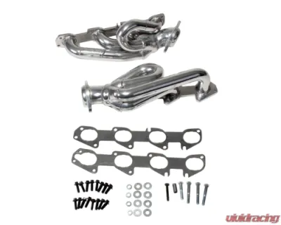 BBK Performance Parts 1-3/4 Shorty Exhaust Headers Polished Silver Ceramic Dodge Ram 1500 Truck 5.7 Hemi 2009-2018 - 40140