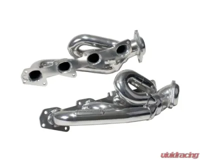 BBK Performance Parts 1-3/4 Shorty Exhaust Headers Polished Silver Ceramic Dodge Ram 1500 Truck 5.7 Hemi 2009-2018 - 40140