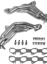 BBK Performance Parts 1-7/8 Shorty Exhaust Headers Polished Silver Ceramic Dodge Challenger Charger 300C 6.4 6.2 Hemi 2011-2023                                     - 40190 - Image 6