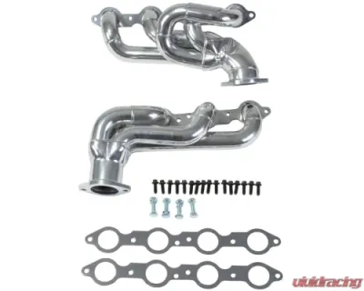 BBK Performance Parts 1-3/4 Shorty Exhaust Headers Polished Silver Ceramic Chevrolet Camaro SS 2010-2015 - 40200