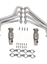 BBK Performance Parts 1-3/4 Full Length Exhaust Headers With High Flow Cats Polished Silver Ceramic Chevrolet Camaro SS ZL1 6.2 2010-2015                                     - 40210 - Image 6