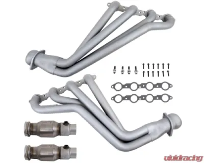 BBK Performance Parts 1-3/4 Full Length Exhaust Headers With High Flow Cats Titanium Ceramic Chevrolet Camaro SS 2010-2015 - 4021