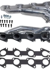 BBK Performance Parts 1-3/4 Shorty Exhaust Headers Polished Silver Ceramic Dodge Challenger Charger 5.7 Hemi 2009-2023                                     - 40280 - Image 6