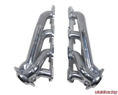 BBK Performance Parts 1-3/4 Shorty Exhaust Headers Polished Silver Ceramic Dodge Challenger Charger 5.7 Hemi 2009-2023 - 40280