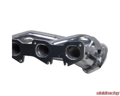 BBK Performance Parts 1-3/4 Shorty Exhaust Headers Polished Silver Ceramic Dodge Challenger Charger 5.7 Hemi 2009-2023 - 40280