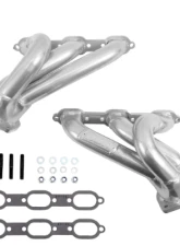 BBK Performance Parts 1-5/8 Shorty Headers - Polished Silver Ceramic Dodge Challenger Charger 300 V6 3.5 2006-2010                                     - 40400 - Image 6
