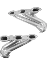 BBK Performance Parts 1-5/8 Shorty Headers - Polished Silver Ceramic Dodge Challenger Charger 300 V6 3.5 2006-2010                                     - 40400 - Image 2
