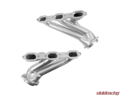 BBK Performance Parts 1-5/8 Shorty Headers - Polished Silver Ceramic Dodge Challenger Charger 300 V6 3.5 2006-2010 - 40400