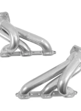 BBK Performance Parts 1-5/8 Shorty Headers - Polished Silver Ceramic Dodge Challenger Charger 300 V6 3.5 2006-2010                                     - 40400 - Image 3