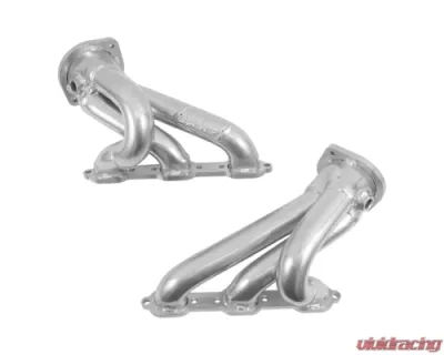 BBK Performance Parts 1-5/8 Shorty Headers - Polished Silver Ceramic Dodge Challenger Charger 300 V6 3.5 2006-2010 - 40400