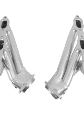 BBK Performance Parts 1-5/8 Shorty Headers - Polished Silver Ceramic Dodge Challenger Charger 300 V6 3.5 2006-2010                                     - 40400 - Image 5