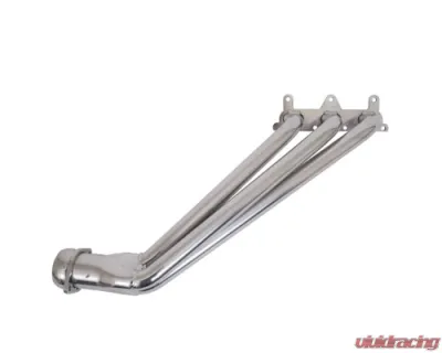 BBK Performance Parts 1-5/8 Long Tube Exhaust Headers With High Flow Cats Polished Silver Ceramic Chevrolet Camaro V6 2010-2011 - 40410