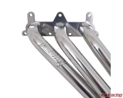 BBK Performance Parts 1-5/8 Long Tube Exhaust Headers With High Flow Cats Polished Silver Ceramic Chevrolet Camaro V6 2010-2011 - 40410