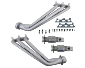 BBK Performance Parts 1-5/8 Long Tube Headers With High Flow Cats Titanium Ceramic Chevrolet Camaro V6 2010-2011