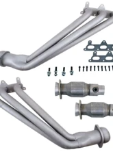 BBK Performance Parts 1-5/8 Long Tube Headers With High Flow Cats Titanium Ceramic Chevrolet Camaro V6 2010-2011                                     - 4041 - Image 5