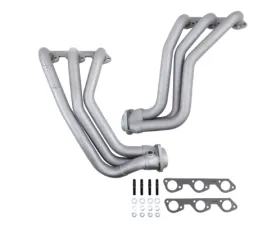 BBK Performance Parts 1-5/8 Long Tube Exhaust Headers With High Flow Cats Titanium Ceramic Jeep Wrangler 3.8 2007-2011