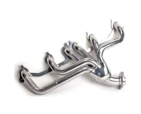 BBK Performance Parts 1-1/2 Shorty Exhaust Header Polished Silver Ceramic Jeep Cherokee Wrangler 4.0 1991-1999