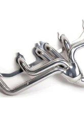BBK Performance Parts 1-1/2 Shorty Exhaust Header Polished Silver Ceramic Jeep Cherokee Wrangler 4.0 1991-1999                                     - 40520 - Image 4