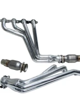 BBK Performance Parts 1-7/8 Long Tube Exhaust Headers With High Flow Cats Polished Silver Ceramic Chevrolet Camaro SS 2010-2015                                     - 40540 - Image 6