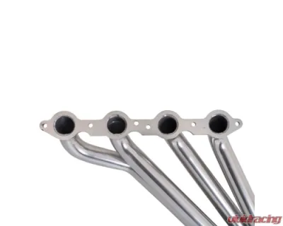 BBK Performance Parts 1-7/8 Long Tube Exhaust Headers With High Flow Cats Polished Silver Ceramic Chevrolet Camaro SS 2010-2015 - 40540