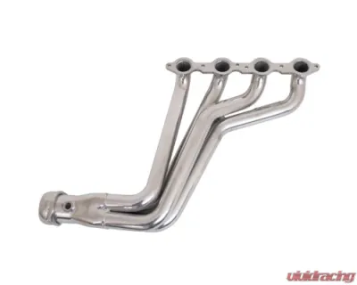 BBK Performance Parts 1-7/8 Long Tube Exhaust Headers With High Flow Cats Polished Silver Ceramic Chevrolet Camaro SS 2010-2015 - 40540
