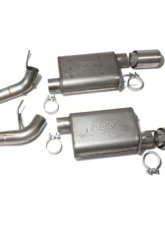 BBK Performance Parts Varitune Axle Back Exhaust Kit Stainless Ford Mustang GT 4.6 2005-2010                                     - 41005 - Image 5