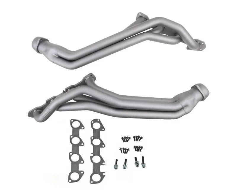 BBK Performance Parts Hemi 1-3/4" Long Tube Header Kit Titanium Ceramic w/ High Flow Catalytic Converters Dodge Challenger, Charger 5.7l 2009-2024 - 40463