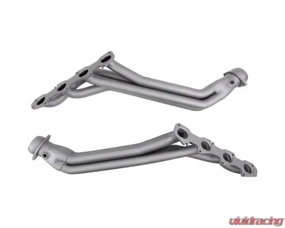 BBK Performance Titanium Ceramic 3/4" Long Tube Exhaust Headers Dodge Challenger | Charger Hemi 5.71 2009-2024 - 4046