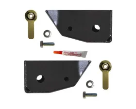 Skyjacker Rear Lower Shock Skid Plate Kit With Rear Lower Shock Skid Plates Ford Bronco 2021-2022