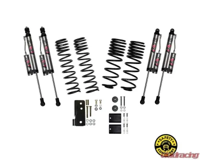 Skyjacker 2 Inch Suspension Lift System With ADX 2.0 Remote Reservoir Shocks - JK20BKXLT