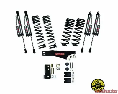 Skyjacker 2.5 Inch Suspension Lift System With ADX 2.0 Remote Reservoir Shocks - JK25BKXLT