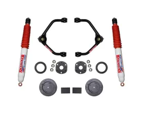 Skyjacker 3 Inch Suspension Lift Kit With Front Strut Spacers Front Upper A-arms Rear Coil Spring Spacers Rear Bump Stop Spacers & Rear Hydro 7000 Shocks Ram 1500 2019-2021