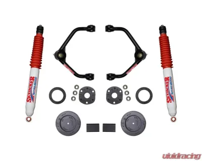 Skyjacker 3 Inch Suspension Lift Kit With Front Strut Spacers Front Upper A-arms Rear Coil Spring Spacers Rear Bump Stop Spacers & Rear Nitro 8000 Shocks Ram 1500 2019-2021 - R1930PN